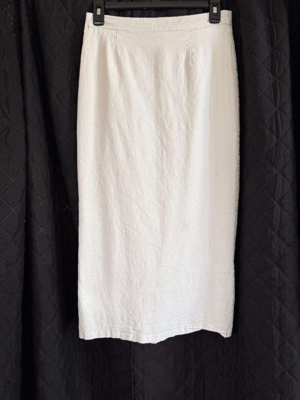4th + Reckless White Midi Skirt Size M Linen Blend